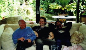 With Simon Mulligan and Alessandro De Luca in Muzzano