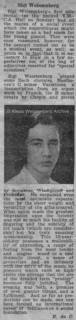 1945 Y.M.C.A Hall Recital