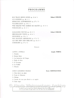 1980 Programme Pleyel Caballé