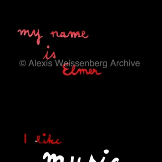 My name is Elmer