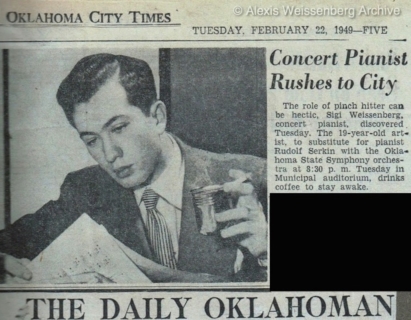 1949 Oklahoma in replacement of Serkin
