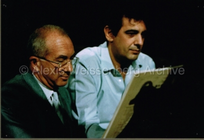 With Plácido Domingo