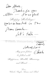 Chick Corea Christmas Card 