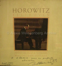 Horowitz dedicated record 1974