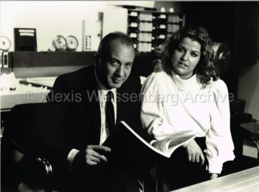 With Anne-Sophie Mutter 