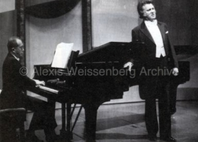 With Nicolai Gedda on stage