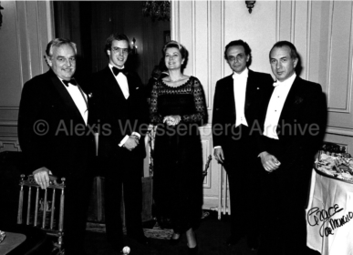 1978 With Lorin Maazel and the Monegasque Royal Family 