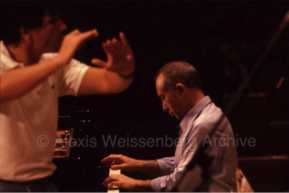 1989 Rehearsing with Emil Tchakarov 