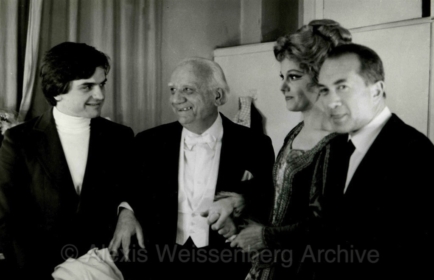 With Asen Naydenov, Raina Kabaivanska, Emil Tchakarov