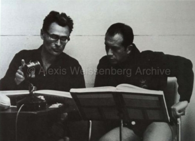 With Stanislaw Skrowaczewski
