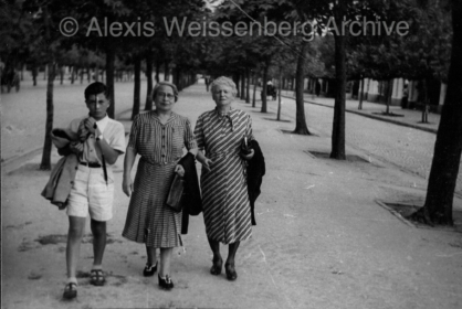 With his teachers