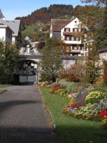 The entrance to the Kloster Engelberg