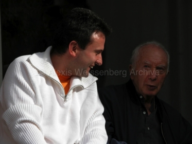 With Raphael Lustchevsky in Engelberg