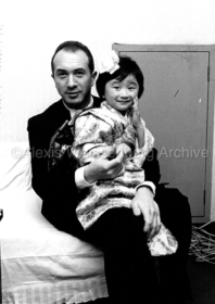 1972 in Japan with a little girl