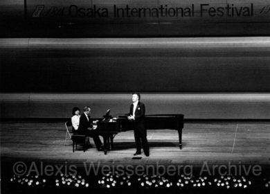 1975 in Osaka with Nicolai Gedda