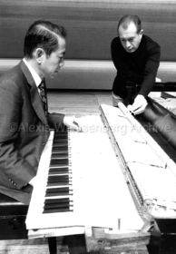 1975 in Osaka with the tuner of the Festival