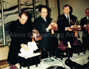 1976 in Japan with Serge Baudo and Georges Prêtre