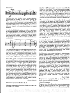 1983 November The 92nd Street Y, Kaufmann Concert Hall, Schumann Recital 3