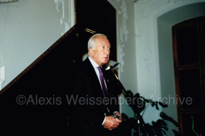 1994 in Engelberg talking to the audience