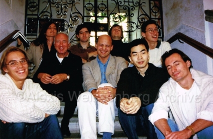 1995 Engelberg with pupils copia