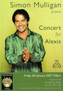 2007 Concert for Alexis at Wigmore Hall by Simon Mulligan 