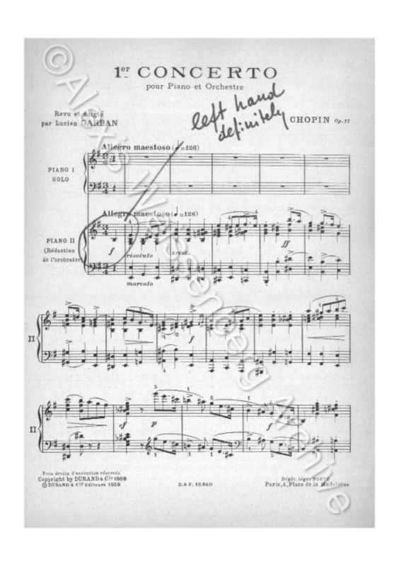 Alexis Archive | Chopin: Piano Concerto No.1 in E Op.11 ?? ?