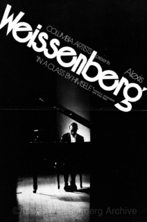 1977 Columbia Artists Management publicity cover
