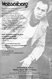 1977 Columbia Artists Management publicity back