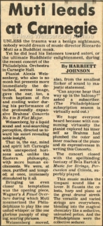 1983 December NY Post Muti Carnegie Brahms 2nd
