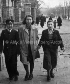 A walk in town