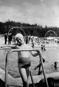At the swimming pool