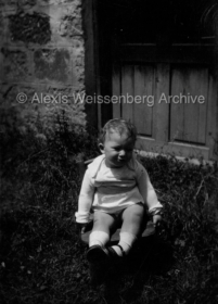 Sitting in the garden