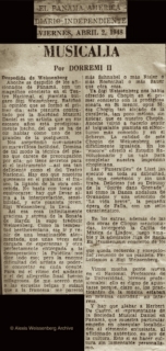 1948 Panama Diario Independiente Recital Teatro Nacional 3