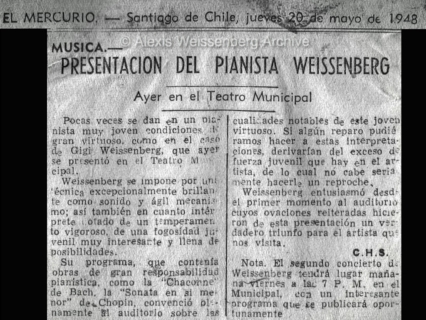 1948 Santiago de Chile El Mercurio