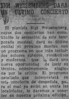 1948 Santiago de Chile Recital Teatro Municipal 3
