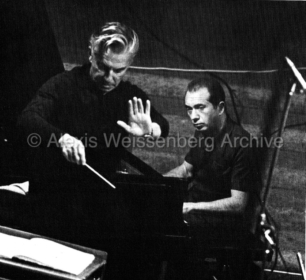 1977 Rehearsal in Osaka with Karajan