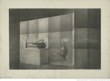 Set design by Pier Luigi Pizzi for La Fugue