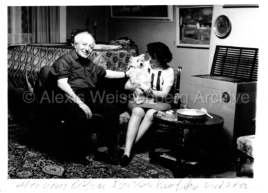 Pancho Vladigerov with his wife, Elka