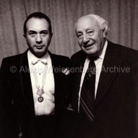 With Pancho Vladigerov