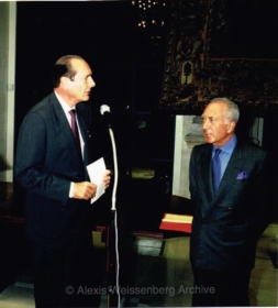 1994 with Chirac, Mayor of Paris for the Officier de la Légion d&#039;Honneur award