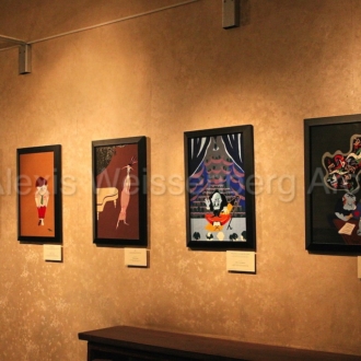The collages in Sala Bulgaria, Sofia