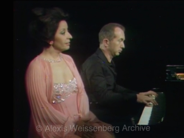 With Teresa Berganza