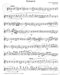 Weissenberg-Romance - Violine (arrastrado)
