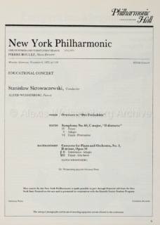 1972 Rach 3 skrowa nov 6 NY