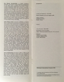 1974 Edinburgh International Festival