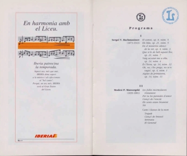 1992 Gran Teatre del Liceu